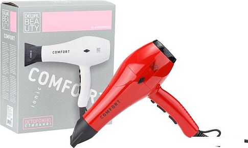 Фен Dewal Beauty Comfort HD1004 (красный)