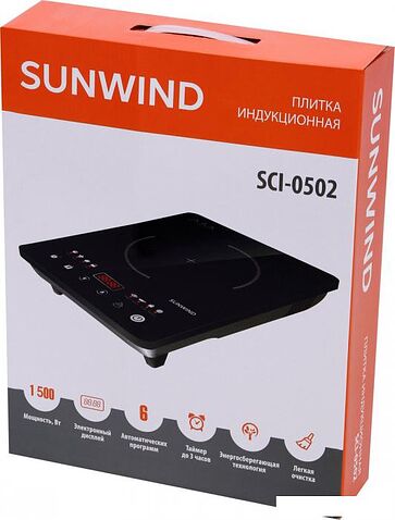Настольная плита SunWind SCI-0502
