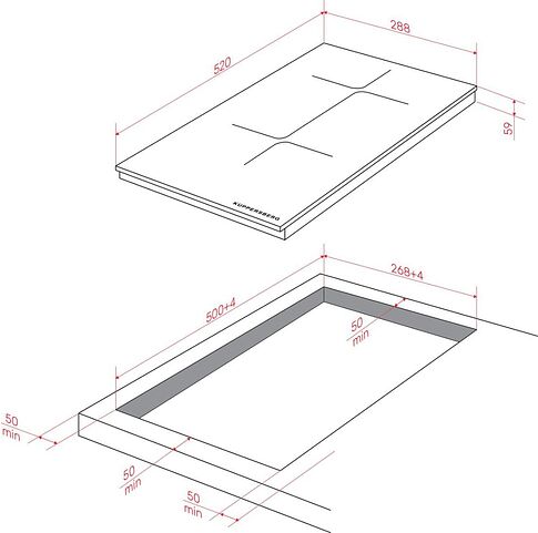 Варочная панель KUPPERSBERG ICI 316