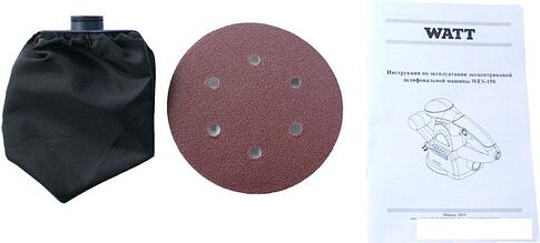 Эксцентриковая шлифмашина WATT WES-150 4.430.150.00