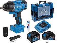 Гайковерт Bull SC 1807 1329724 (с 2-мя АКБ, кейс)