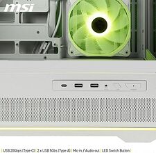 Корпус MSI MAG Pano 110R PZ (белый)