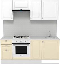 Шкаф навесной Горизонт Ева 45 (тирамису софт) Шкаф навесной Горизонт Ева 45 (тирамису софт)