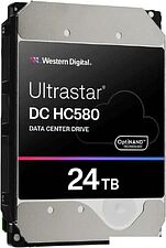 Жесткий диск WD Ultrastar DC HC580 24TB WUH722424ALE6L4