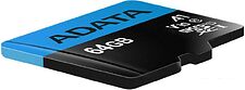 Карта памяти A-Data Premier AUSDX64GUICL10A1-RA1 microSDXC 64GB (с адаптером) Карта памяти A-Data Premier AUSDX64GUICL10A1-RA1 microSDXC 64GB (с адаптером)