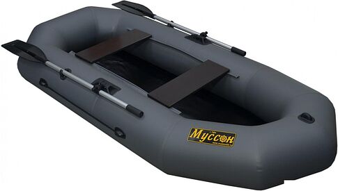 Гребная лодка Муссон R-260 (серый)