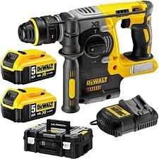 Перфоратор DeWalt DCH273P2T (с 2-мя АКБ 5 Ач, кейс) Перфоратор DeWalt DCH273P2T (с 2-мя АКБ 5 Ач, кейс)
