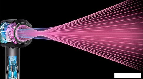 Фен Dyson HD16 Supersonic Nural 599009-01 (с переходником на евровилку, яшмовая слива)