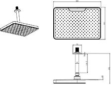 Верхний душ Aquatek AQ2071CR