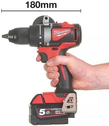 Дрель-шуруповерт Milwaukee M18 BLDD2-0X 4933464514 (без АКБ, кейс)