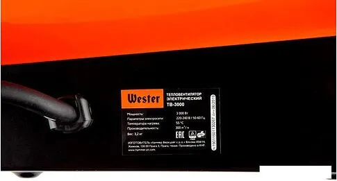 Тепловая пушка Wester TB-3000