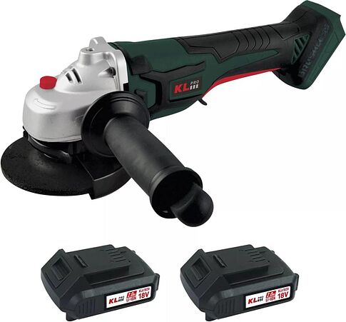 Угловая шлифмашина KLPRO KLAT18B-20 (с 2-мя АКБ, сумка)