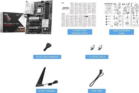 Материнская плата MSI Pro B840-P WiFi