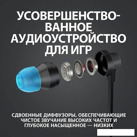 Наушники Logitech G333 (черный)