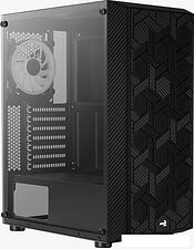 Корпус AeroCool Hive FRGB Hive-G-BK-v3