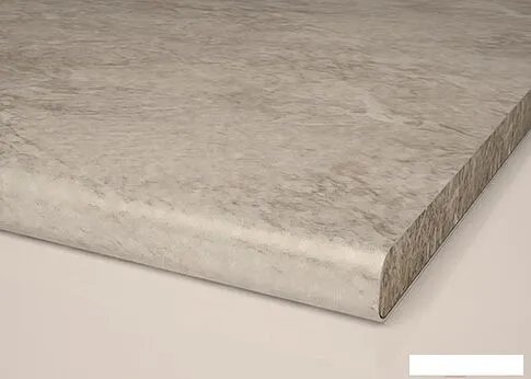 Угловая кухня Интерлиния Мила Лайт (1.2x1.2 серебро/антрацит)