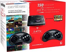 Игровая приставка Retro Genesis HD Ultra (2 геймпада, 150 игр) Игровая приставка Retro Genesis HD Ultra (2 геймпада, 150 игр)
