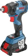 Ударный гайковерт Bosch GDX 18V-200 C Professional 06019G4201 (с 2-мя АКБ, кейс) Ударный гайковерт Bosch GDX 18V-200 C Professional 06019G4201 (с 2-мя АКБ, кейс)