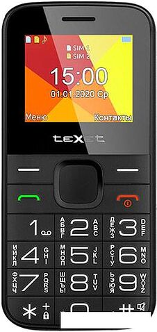 Мобильный телефон TeXet TM-B201 (черный)