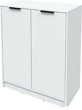 Тумба Интерлиния Концепт КТ-Т84 (белый платинум/белый платинум)