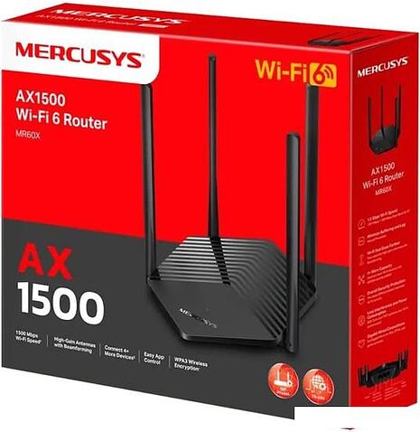 Wi-Fi роутер Mercusys MR60X V2