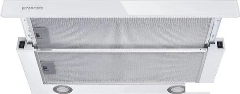Кухонная вытяжка Meferi SLIDEBOX60WH Glass Ultra