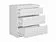 Комод Mio Tesoro Кастор 3 ящика 2.03.02.060.1 (белый)