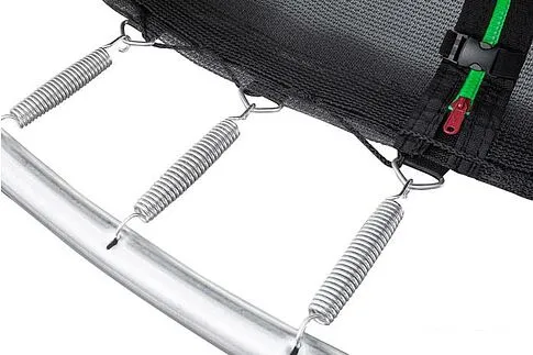 Батут Alpin Inside 3.12 м с защитной сеткой и лестницей