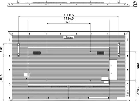 Информационная панель Hisense 75DM66D
