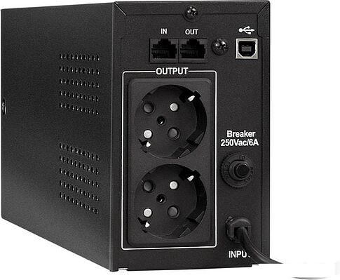 Источник бесперебойного питания ExeGate SpecialPro Smart LLB-600.LCD.AVR.EURO.RJ.USB