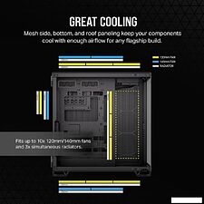 Корпус Corsair 6500X Dual Chamber CC-9011257-WW Корпус Corsair 6500X Dual Chamber CC-9011257-WW