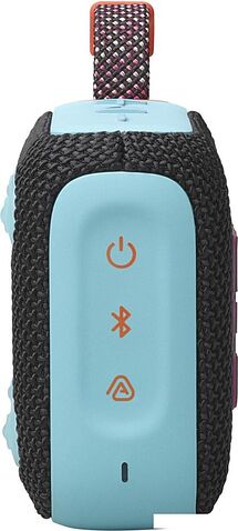 Беспроводная колонка JBL Go 4 (черный/оранжевый)