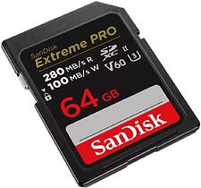 Карта памяти SanDisk Extreme PRO SDXC SDSDXEP-064G-GN4IN 64GB
