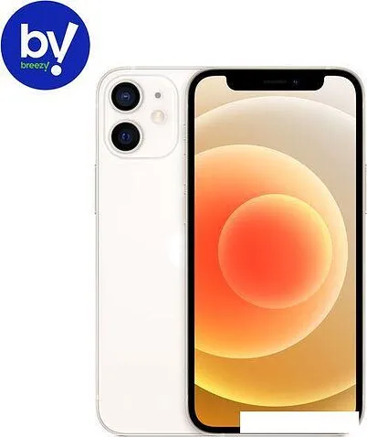 Смартфон Apple iPhone 12 mini 128GB Восстановленный by Breezy, грейд A (белый)