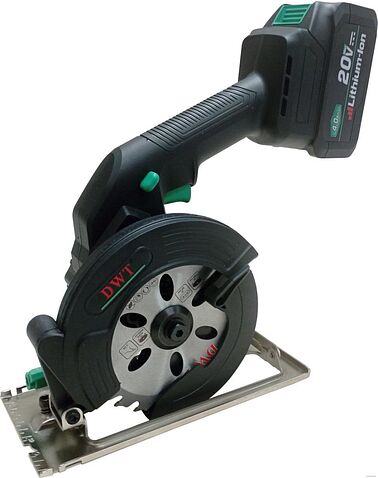 Дисковая (циркулярная) пила DWT AHKP-20-140 DN-4C2 (с 2-мя АКБ)