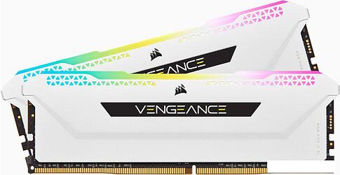 Оперативная память Corsair Vengeance RGB PRO SL 2x8ГБ DDR4 3600 МГц CMH16GX4M2D3600C18W