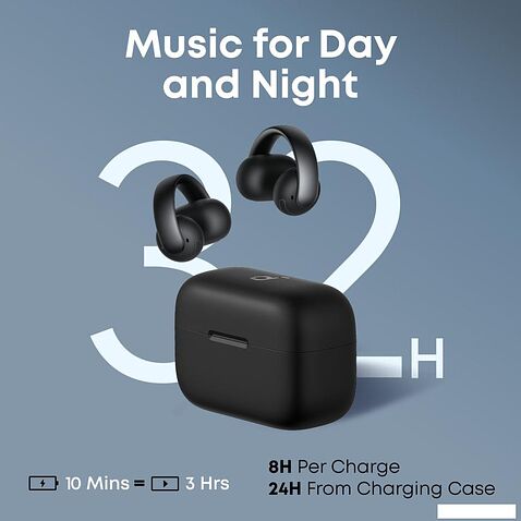 Наушники Anker Soundcore AeroClip (черный)