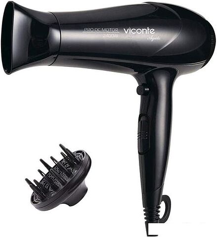 Фен Viconte VC-3723 (черный)