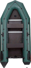Моторно-гребная лодка Leader Boats Тайга-340 киль 0062872 (зеленый)