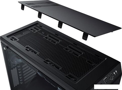 Корпус be quiet! Pure Base 600 с окном (черный/оранжевый)