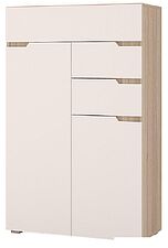 Комод Горизонт Анталия (сонома-белый софт)