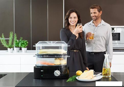 Пароварка Braun IdentityCollection FS 5100 Black