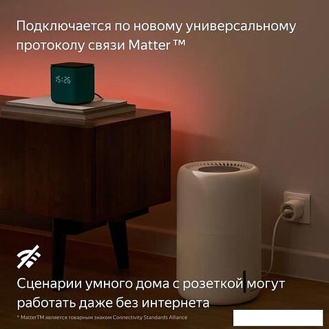 Умная розетка Яндекс YNDX-00540WHT (белый)