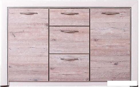 Комод Anrex Olivia 2D3S (вудлайн кремовый/дуб анакона)