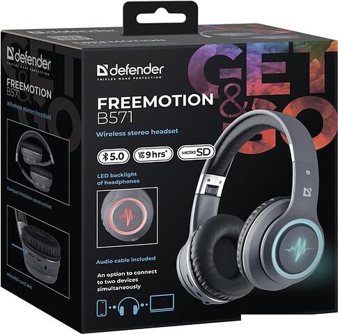 Наушники Defender FreeMotion B571