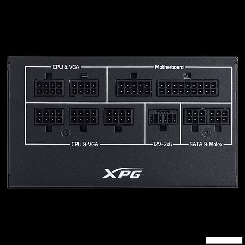 Блок питания ADATA XPG Core Reactor II VE 850W COREREACTORIIVE850G-BKCEU