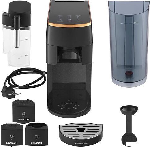 Капсульная кофеварка Sencor SCC 3000BK