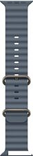 Умные часы Apple Watch Ultra 3 LTE 49 мм (титановый корпус, природный/синий, ремешок из эластомера)