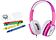 Наушники Harper HN-302 (розовый/фиолетовый)