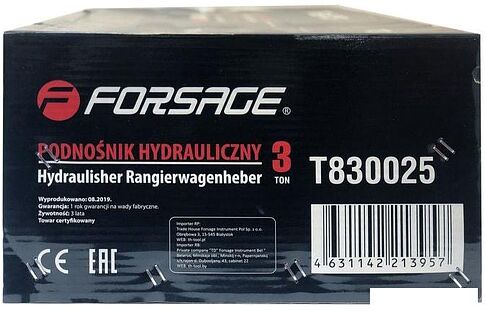 Подкатной домкрат FORSAGE F-T830025 3т
